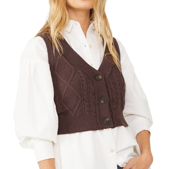 Free People Sweaters - Free people Denson Sweater vest